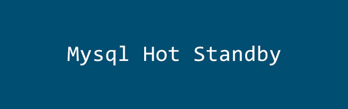 Mysql-双机热备